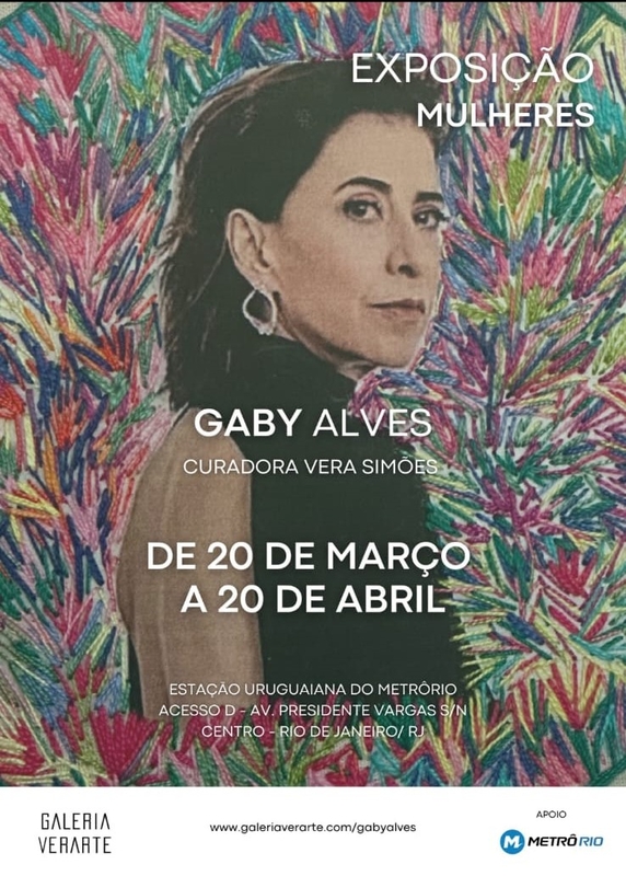 Exposição “Mulheres” de Gaby Alves chega ao Metrô Rio Exposição “Mulheres” de Gaby Alves chega ao Metrô Rio