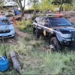 Moradores de Botucatu são presos em Itatinga por furto de trilhos da linha férrea durante operação da Polícia Civil