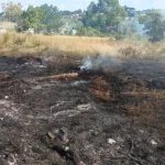 Incêndio atinge vegetação atrás do Shopping Botucatu e Defesa Civil alerta para risco em meio à onda de calor