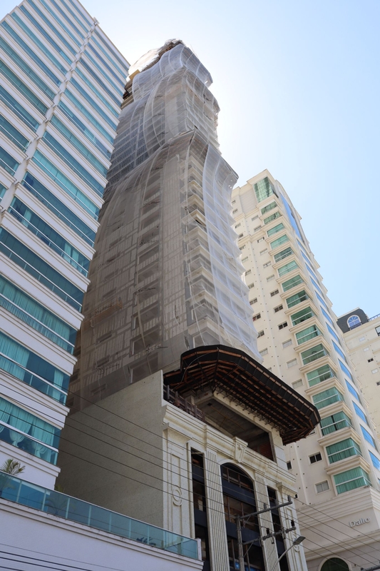 Edifício residencial de 125 metros inova com Steel Frame Edifício residencial de 125 metros inova com Steel Frame