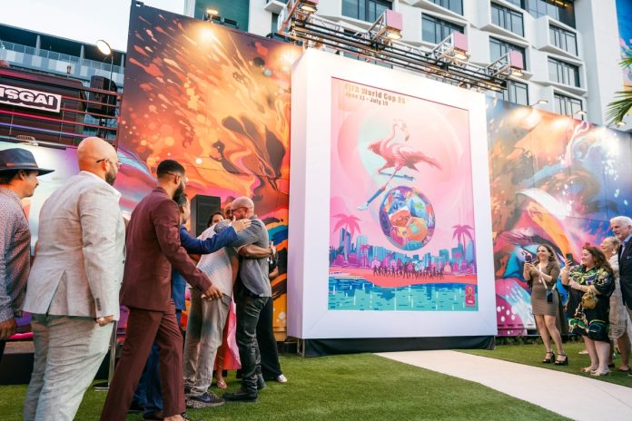 Maranhense é autor do pôster oficial de Miami na Copa 2026