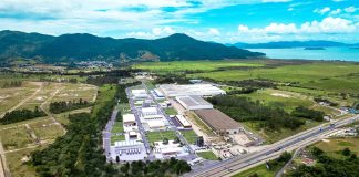 Empreendimento logístico em SC alcança progresso Empreendimento logístico em SC alcança progresso