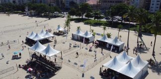 Prazo de inscrição no Santos Open Beach Tennis vai até 18 de abril