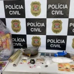 Mulher é presa com drogas, prensa e apetrechos para tráfico durante operação da DISE e Guarda Municipal em Botucatu