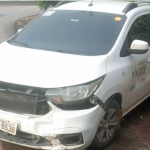 Carro da Saúde de Pereiras se envolve em acidente na Serra de Botucatu