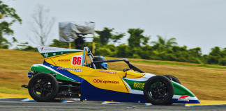 Piloto estréia com dois pódios na Fórmula Vee