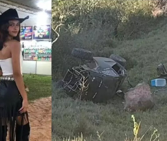 Jovem morre após veículo tipo ‘gaiola’ cair em ribanceira de estrada rural em Pardinho