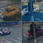 Botucatu: Câmera de segurança registra 7 acidentes em 30 dias em cruzamento no centro de Botucatu