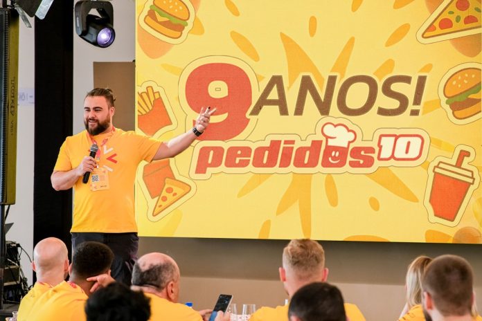 Pedidos10 celebra 9 anos com foco em interiorização Pedidos10 celebra 9 anos com foco em interiorização