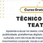 Botucatu: Prefeitura abre inscrições para Curso Técnico em Teatro