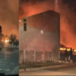 Incêndio de grandes proporções mobiliza equipes e assusta moradores na zona norte de Botucatu