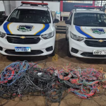 Botucatu: GCM prende dois homens em flagrante durante furto de fios de cobre em obra de hotel no Jardim Bom Pastor