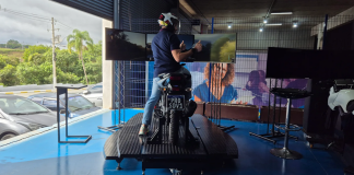 Simuladores de moto podem salvar 4.800 vidas por ano no país Simuladores de moto podem salvar 4.800 vidas por ano no país