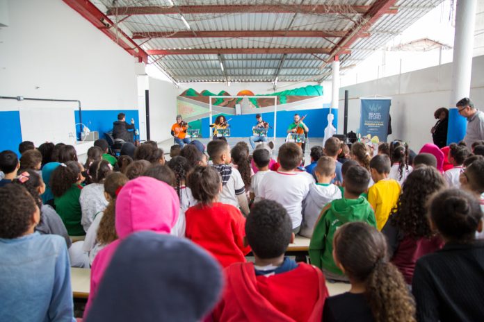 Projeto leva concertos de música para escolas públicas Projeto leva concertos de música para escolas públicas