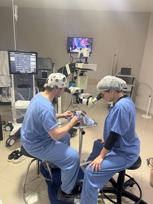 Hospitais recebem simuladores de cirurgias de catarata Hospitais recebem simuladores de cirurgias de catarata