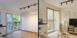 Parceria da Lello Imóveis decora imóvel antes da compra Parceria da Lello Imóveis decora imóvel antes da compra