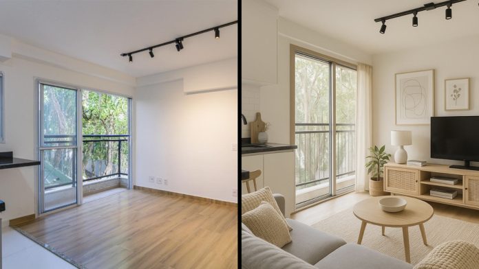 Parceria da Lello Imóveis decora imóvel antes da compra Parceria da Lello Imóveis decora imóvel antes da compra