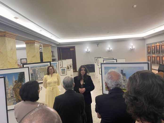 Está em cartaz exposição Caminhos da Independência no Salão nobre da GLESP Está em cartaz exposição Caminhos da Independência no Salão nobre da GLESP