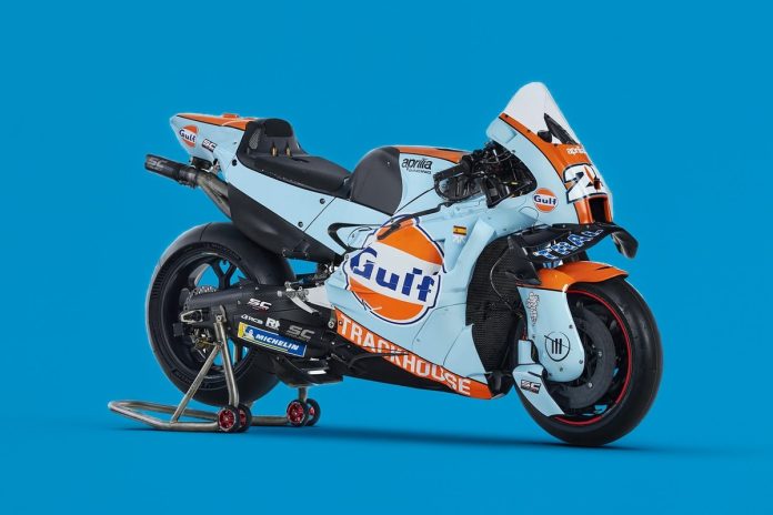 Fãs definem pintura da Trackhouse MotoGP Team em parceria com a Gulf Oil Fãs definem pintura da Trackhouse MotoGP Team em parceria com a Gulf Oil