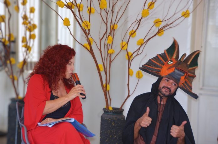 Artista Zackia Daura leva o Movimento Minhocão às escolas Artista Zackia Daura leva o Movimento Minhocão às escolas