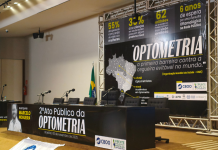 Ato em Brasília pede regulamentação da optometria Ato em Brasília pede regulamentação da optometria