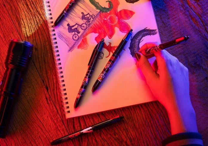 BIC lança linha da caneta 4 Cores da série Stranger Things BIC lança linha da caneta 4 Cores da série Stranger Things