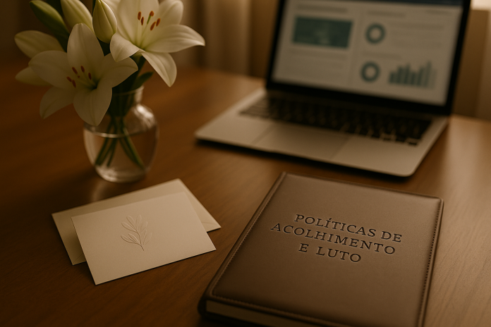 Empresas brasileiras incorporam políticas de luto e apoio Empresas brasileiras incorporam políticas de luto e apoio