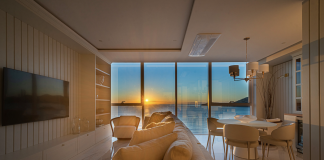 Apartamento une estilo Hamptons e tecnologia em BC Apartamento une estilo Hamptons e tecnologia em BC