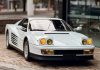 Ferrari Testarossa 1988 vai a leilão no Brasil Ferrari Testarossa 1988 vai a leilão no Brasil