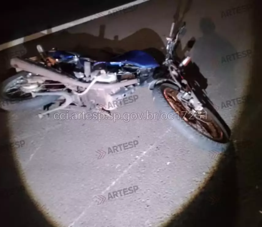 Motociclista e garupa são atropelados e morrem após moto tombar na rodovia Marechal Rondon, em São Manuel