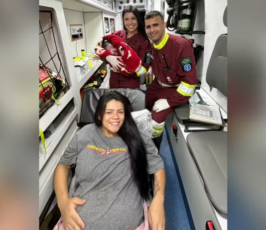 Grávida dá à luz dentro de ônibus na Rodovia Castello Branco, em Pardinho