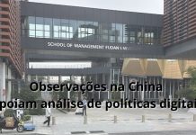 Observações na China apoiam análise de políticas digitais Observações na China apoiam análise de políticas digitais