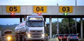 Testes do vale-pedágio por placa avançam em rodovias de MT
