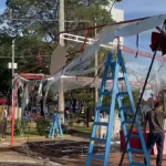 Botucatu: Temporal com granizo e ventos fortes causa estragos e cancela programação de Natal
