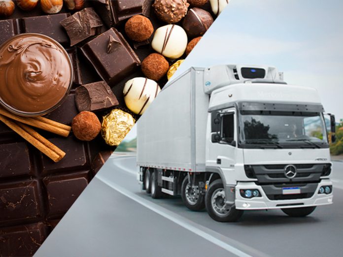 Transporte com controle térmico é essencial para chocolates