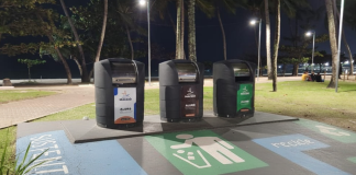 Cidades brasileiras avançam com lixeiras subterrâneas Cidades brasileiras avançam com lixeiras subterrâneas