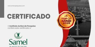 Grupo Samel é Top of Mind 2025 em duas categorias