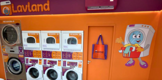 Lavanderias self-service geram economia de água e energia
