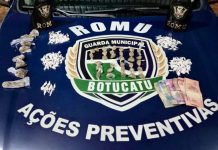 Botucatu: GCM apreende 251 porções de entorpecentes durante patrulhamento no Jardim Ciranda
