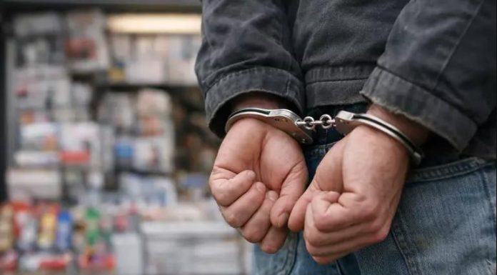 Botucatu: Homem é preso por furto em banca de jornal na Praça São José