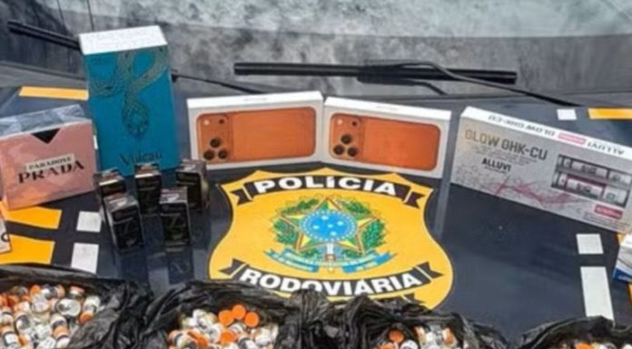 Pai e filho são presos pela PRF com medicamentos e anabolizantes durante viagem para Botucatu