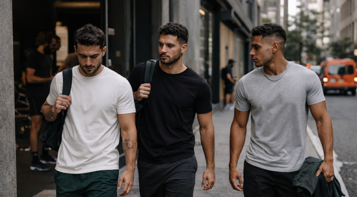 Muscle Shirt consolida tendência na moda masculina Muscle Shirt consolida tendência na moda masculina