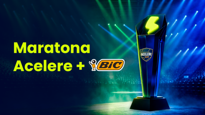 Maratona Acelere+BIC abre inscrições com prêmio de R$100 mil Maratona Acelere+BIC abre inscrições com prêmio de R$100 mil