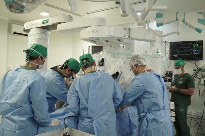Paraíba supera barreiras e avança na telecirurgia robótica Paraíba supera barreiras e avança na telecirurgia robótica