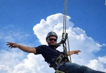 CEO participa de inspeções descendo em fachadas de prédios