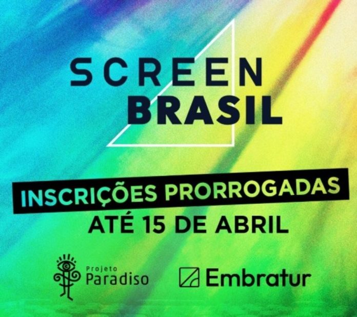 Inscrições para o ScreenBrasil são prorrogadas até o dia 15 Inscrições para o ScreenBrasil são prorrogadas até o dia 15