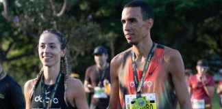 Corredores testam HUAWEI GT Runner 2 na Maratona de SP