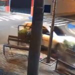 Motorista que atingiu floreira no Centro de Botucatu é identificado por câmeras da Muralha Virtual