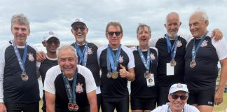 Corinthians conquista tricampeonato sul-americano de remo