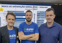 BrSuper Internet lidera ranking de satisfação da Anatel